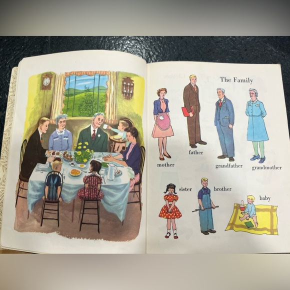 Vintage 1976 Little Golden Book Of Words Children's Book - Picture 4 of 13